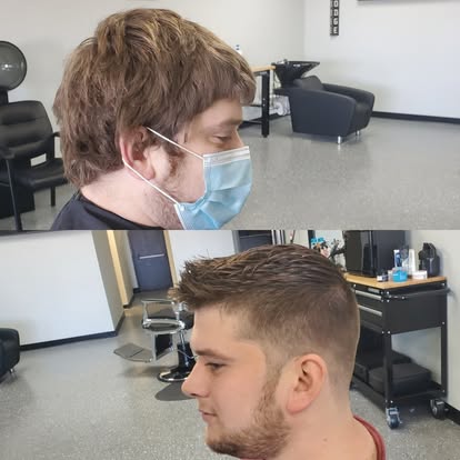 Fresh haircut at Tomasso's Barber in Turnersville NJ 7